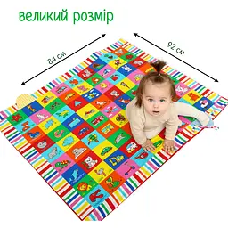 Килимок для гри та розвитку Macik Мій маленький світ (МС 090601-09) - мініатюра 3