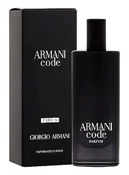 Оригінал Мініатюра Giorgio Armani Code Parfume 15 мл Парфуми - мініатюра 1