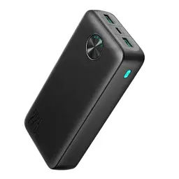 Універсальна мобільна батарея 20000 mAh, Joyroom JR-PBF16, Black, 22.5 Вт, 2xUSB-А, USB-C, індикатор заряду - мініатюра 2