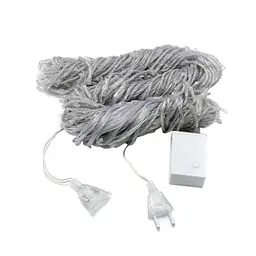Гірлянда-штора XPRO 2.5х1.5 м з 240 LED, прозорий шнур, Синя (23456432401_448)