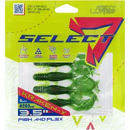 Силікон Select Kraken-X SE 3.5" 203 (4 шт/уп) - мініатюра 2