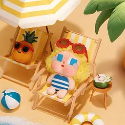 Колекційна м'яка іграшка-сюрприз Pop Mart Crybaby Vacation Mode On (CBVM-01) - мініатюра 8