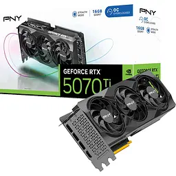 Відеокарта PNY GeForce RTX 5070 Ti OC 16GB (VCG5070T16TFXPB1-O) EU [125930]