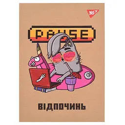 Блокнот Yes Urban animals В6 80 аркушів клітинка (151997)