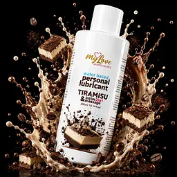 Лубрикант MyLove Aroma Series IntimMassage 2in1 Tiramisu, 300 мл - мініатюра 2