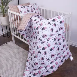 Простирадло MirSon Бязь 18-0004 Pink Cactus 150х220 см (2200010282771) - мініатюра 3