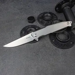 Ніж складаний туристичний Ruike P108-SF, (8.8 см) 14C28N / 3cr14n сірий - мініатюра 13