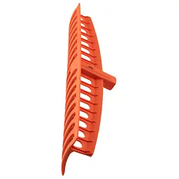 Граблі прямі Flora пластикові, 18 зубців 580×80 мм (5051354) - мініатюра 2