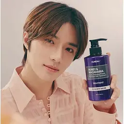 Кондиціонер для волосся Kundal Honey & Macadamia Protein Treatment White Musk з ароматом білого мускусу 500 мл - мініатюра 6