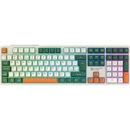Клавіатура Canyon keyboard Shadder GKW-11 Mech RGB UK/US Wireless White (CND-SKBW11) - мініатюра 1