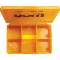 Органайзер для вітамінів Now Vitamin Case Small кишеньковий 8x5x2 см помаранчевий - мініатюра 2