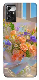 Чохол Demsky Яскравий букет для ZTE Blade A72