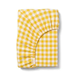 Простирадло на резинці 100х200 YELLOW CHECK COSAS (2200000033642)