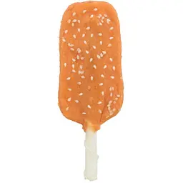 Ласощі Trixie Denta Fun Chicken Pop для чищення зубів для собак з куркою та кунжутом, 46 г, 12 см, 50 шт
