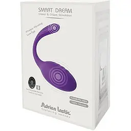 Віброяйце зі стимулятором клітора Adrien Lastic Smart Dream II з пультом LRS - мініатюра 5