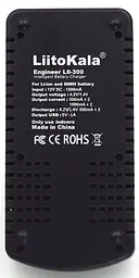Зарядний пристрій LiitoKala Lii-300, 2x(Lion/NiMH/NiCd), Power Bank, discharge function, display - мініатюра 5