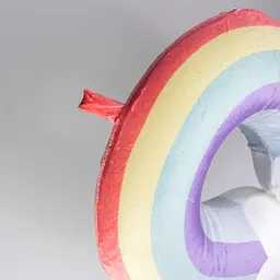 Подушка для шиї Rainbow U-подібна рожевий HP-56-13P - мініатюра 3
