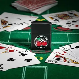 Запальничка Zippo 218 Cherries Poker Chip - мініатюра 3