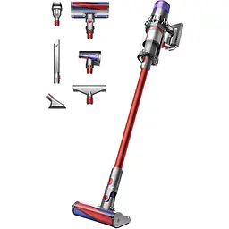 Вертикальний пилосос Dyson V11 Fluffy Nickel/Red [476550-01] [146821] - мініатюра 6