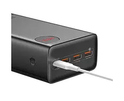 АКБ зовнішній - Умб Baseus Adaman Digital Display 400000 mAh 22.5 W Black (PPAD020001) - мініатюра 8