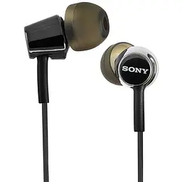 Навушники Sony гарнітура MDR-EX155AP чорна