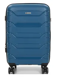 Валіза маленька S поліпропілен Worldline Airtex 282 46л 54×36×23см Синій - мініатюра 3