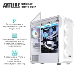 Комп'ютер Artline Gaming X98WHITE (X98WHITEv74) - мініатюра 3