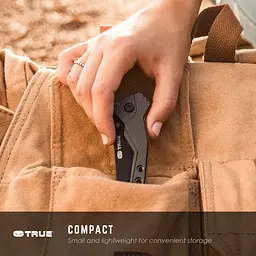 Ніж складаний True Utility True Trueblade Чорний - мініатюра 5