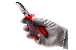 Довгогубці вигнуті Intertool 160 мм фосфат NT-0146 - мініатюра 5