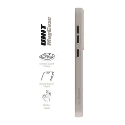 Чехол Samsung Galaxy S25 5G, Unit MagSafe, серый, прозрачный, магсейф, противоударный, магнитный, панель-накладка с поддержкой MagSafe, с поддержкой беспроводной зарядки, TPU+PC, защита всего корпуса, ударопрочный, ArmorStandart (ARM82262) - мініатюра 3