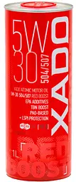Моторна олива XADO Atomic 5W-30 Synthetic 504 / 507 RED Boost 1 л