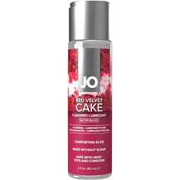 Набір смакових змазок System JO Champagne & Red Velvet Cake (2x60 мл), Limited Edition - мініатюра 3