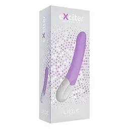 Вібратор Liebe eXciter G-Spot Rechargeable 22 см (бузковий) - мініатюра 4