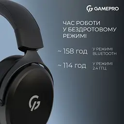 Навушники GamePro Asgard Skadi Wireless Black (HSW191B) - мініатюра 6