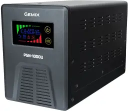 ДБЖ Gemix PSN-1000U LCD, 1000ВА/600Вт
