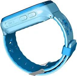 Смарт-годинник UWatch Q402 Kid smart watch Blue - мініатюра 2