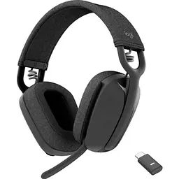 Навушники ігрові Logitech Zone Vibe Wireless Teams version Graphite 981-001157 [89179]