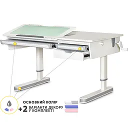 Дитячий стіл Mealux Montreal 2 WG Lite (арт.BD-670-2 WG Lite)