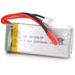 Акумулятор 8*30*63P 25C, 7.4V (1200mAh), 5 контактів