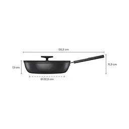 Сотейник Fiskars Hard Face 28 см (1075530) - мініатюра 5