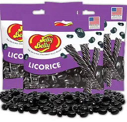 Драже Jelly Belly Jelly Beans Liquorice Bags 70г - мініатюра 2