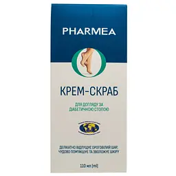 Крем-скраб для догляду за діабетичною стопою Pharmea 110 мл