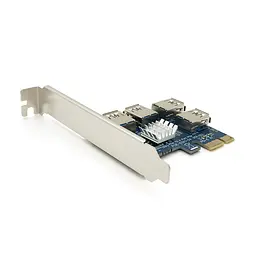 Контролер Voltronic PCI-Е => USB 3.0, 4 порта, 5Gbps, OEM - мініатюра 3