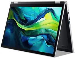 Ноутбук Acer Aspire Go Spin AGSP14-31PT 14 WUXGA IPS Touch, Intel 3-N355, 16GB, F512GB, UMA, Lin, сріблястий (NX.JBEEU.001) - мініатюра 3