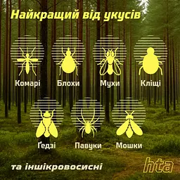 Спрей від комах HTA Extreme Deet 30% 200 мл (4820159543601) - мініатюра 5