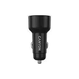 Зарядний пристрій Canyon 1xUSB + 1xUSB-C PD48W black (CNE-CCABR3AC) - мініатюра 3
