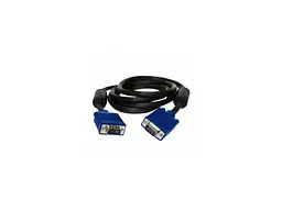 Кабель ATCOM (10701) VGA-VGA HD15M/HD15M з 2-ма фер. кільцями 20м чорний