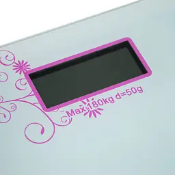 Ваги скляні підлогові електронні з малюнком Domotec MS-1604 - мініатюра 5