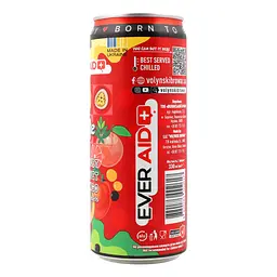 Напій безалкогольний Ever Aid Bubble Tea Grapefruit Passion Fruit Mango 0.33 л з/б - мініатюра 4