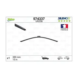 Щітка склоочисника Valeo 574337 - мініатюра 6
